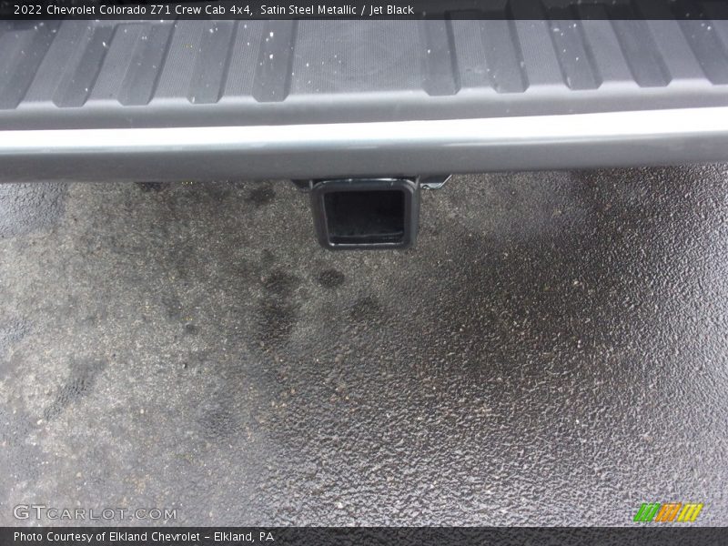 Satin Steel Metallic / Jet Black 2022 Chevrolet Colorado Z71 Crew Cab 4x4