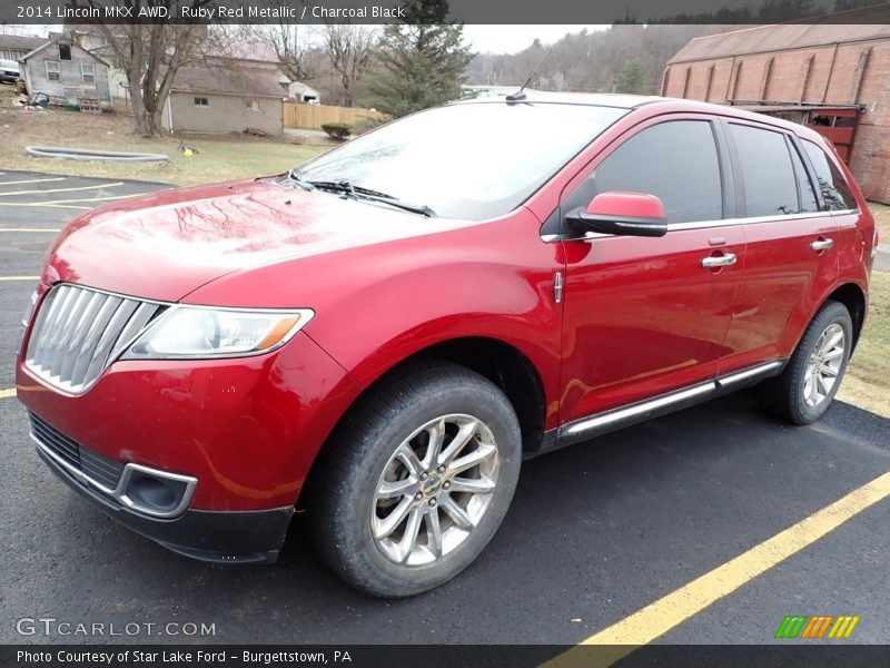 Front 3/4 View of 2014 MKX AWD