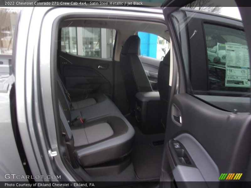 Satin Steel Metallic / Jet Black 2022 Chevrolet Colorado Z71 Crew Cab 4x4