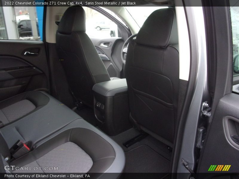Satin Steel Metallic / Jet Black 2022 Chevrolet Colorado Z71 Crew Cab 4x4