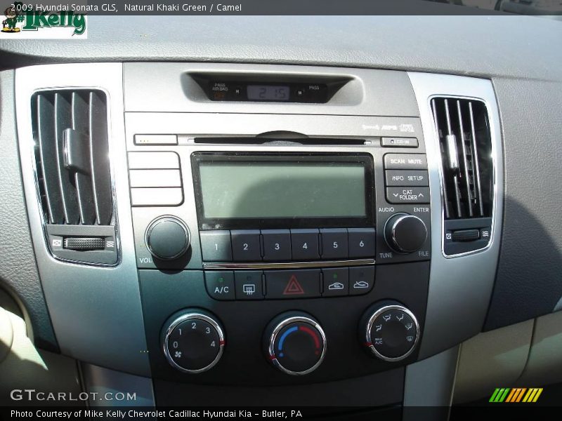 Natural Khaki Green / Camel 2009 Hyundai Sonata GLS