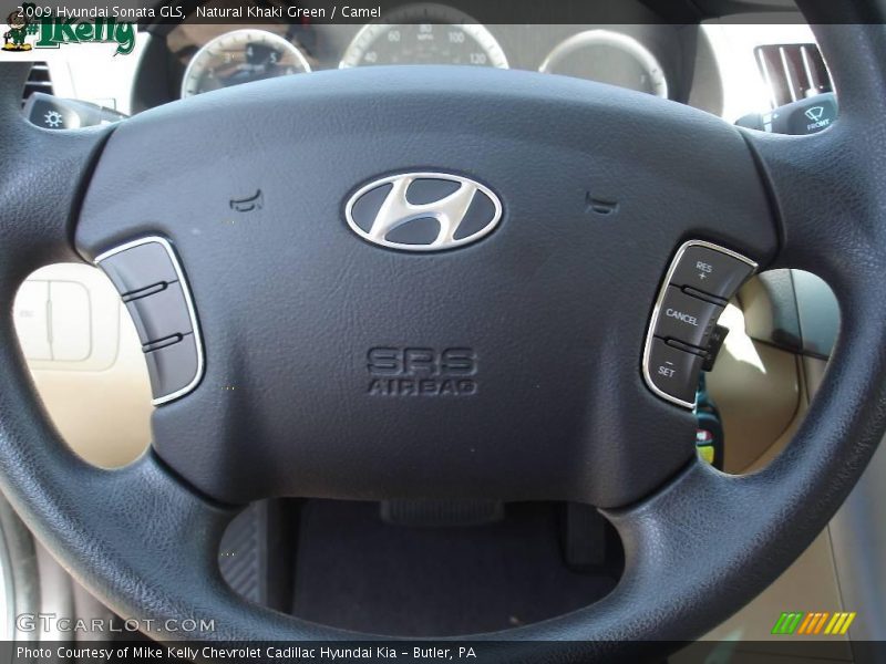 Natural Khaki Green / Camel 2009 Hyundai Sonata GLS