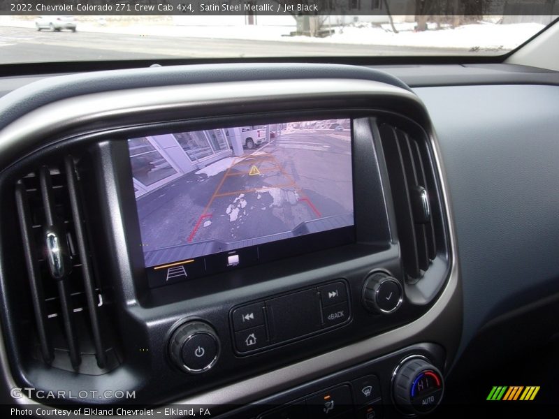 Satin Steel Metallic / Jet Black 2022 Chevrolet Colorado Z71 Crew Cab 4x4