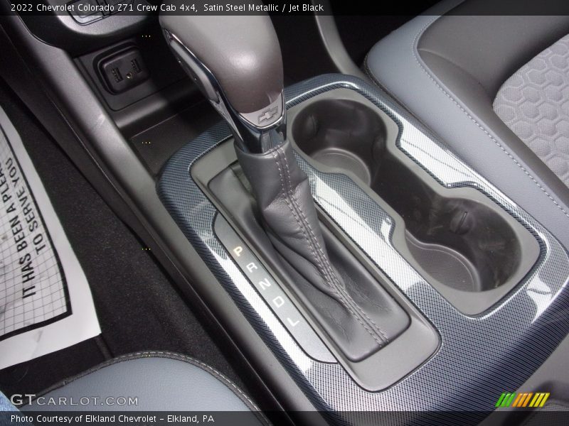 Satin Steel Metallic / Jet Black 2022 Chevrolet Colorado Z71 Crew Cab 4x4