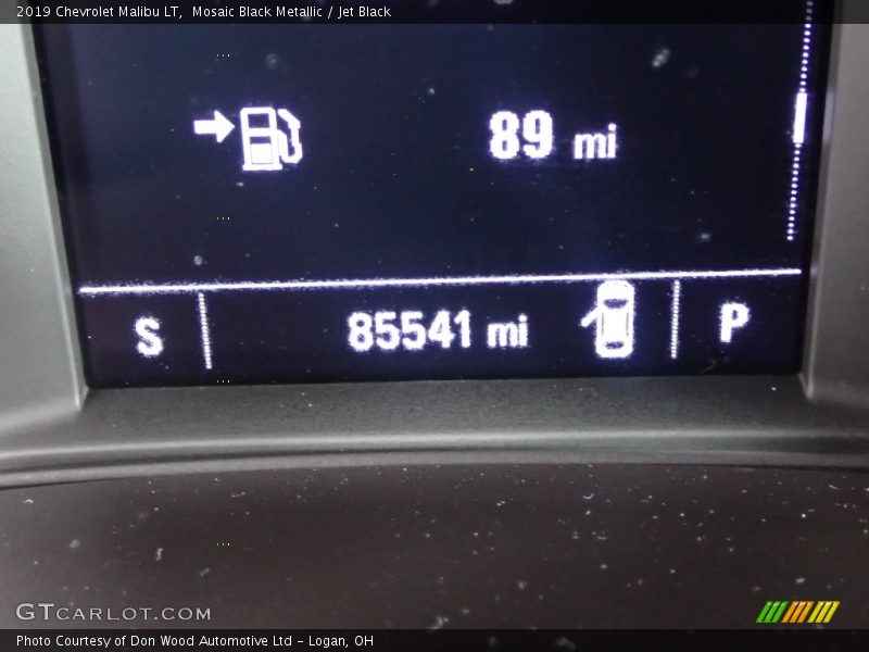 Mosaic Black Metallic / Jet Black 2019 Chevrolet Malibu LT
