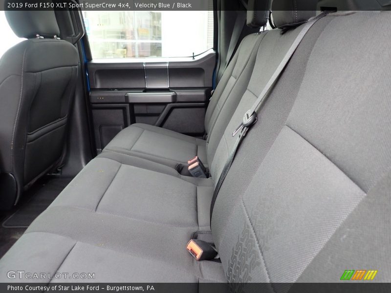 Velocity Blue / Black 2019 Ford F150 XLT Sport SuperCrew 4x4