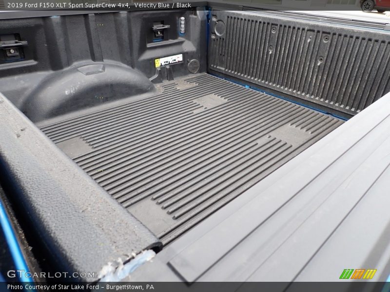 Velocity Blue / Black 2019 Ford F150 XLT Sport SuperCrew 4x4
