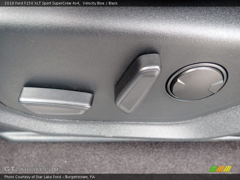 Velocity Blue / Black 2019 Ford F150 XLT Sport SuperCrew 4x4