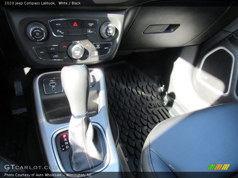 White / Black 2020 Jeep Compass Latitude