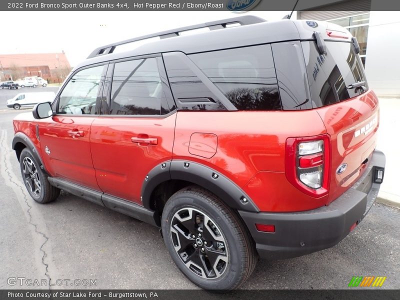 Hot Pepper Red / Ebony/Roast 2022 Ford Bronco Sport Outer Banks 4x4