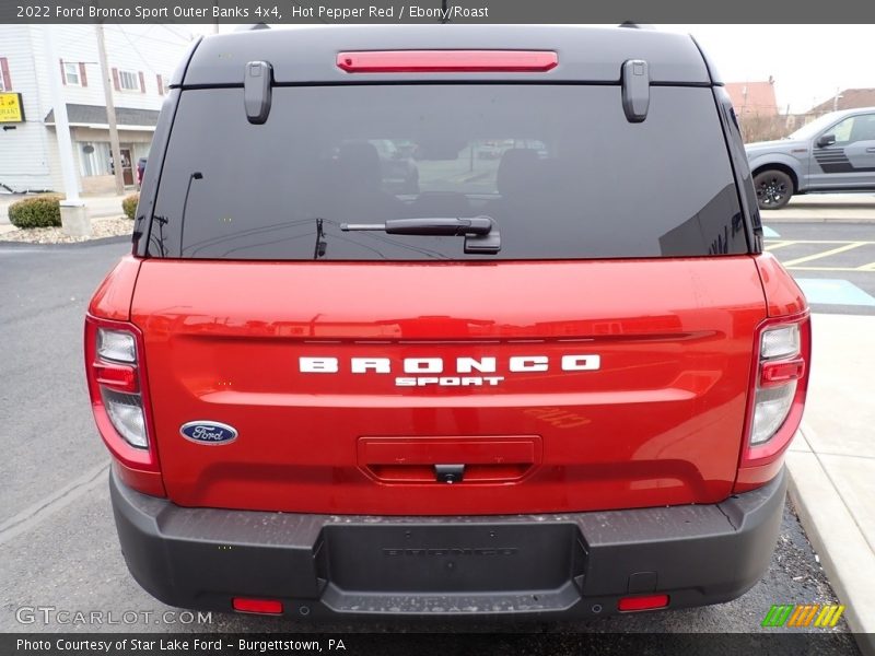 Hot Pepper Red / Ebony/Roast 2022 Ford Bronco Sport Outer Banks 4x4