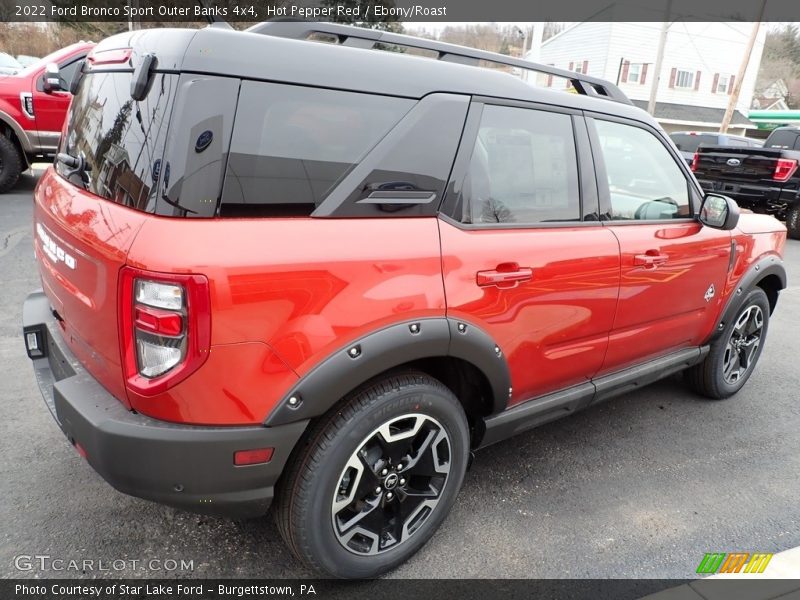Hot Pepper Red / Ebony/Roast 2022 Ford Bronco Sport Outer Banks 4x4