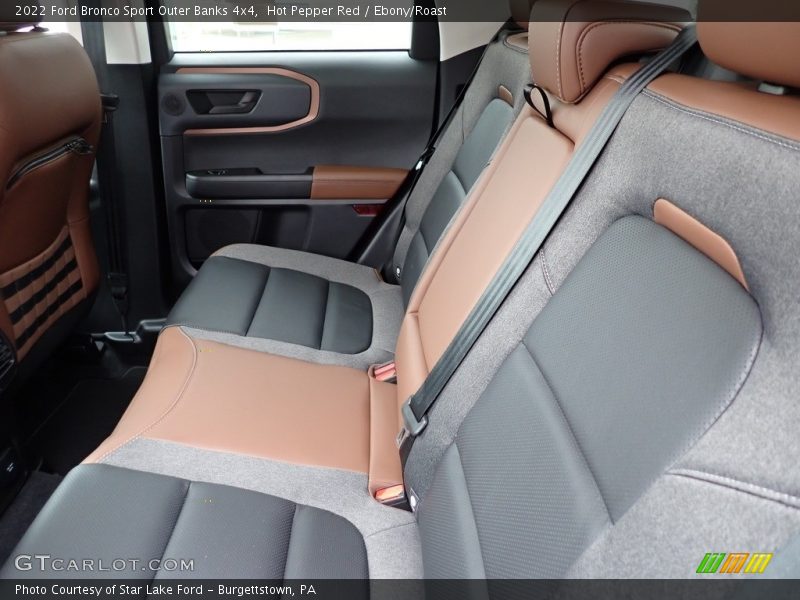 Rear Seat of 2022 Bronco Sport Outer Banks 4x4