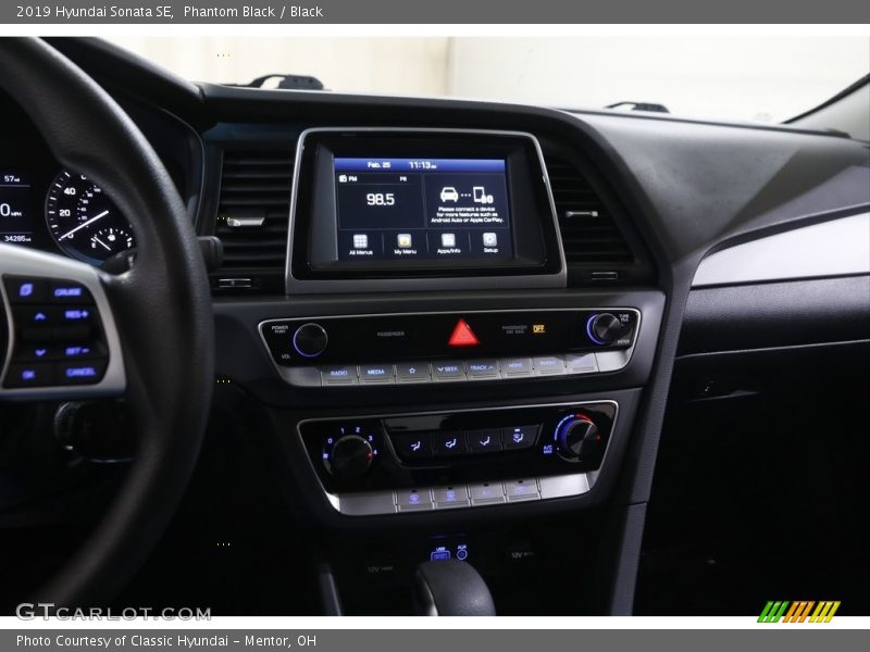 Phantom Black / Black 2019 Hyundai Sonata SE