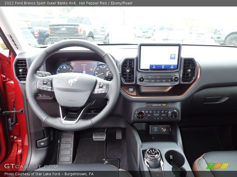 Dashboard of 2022 Bronco Sport Outer Banks 4x4