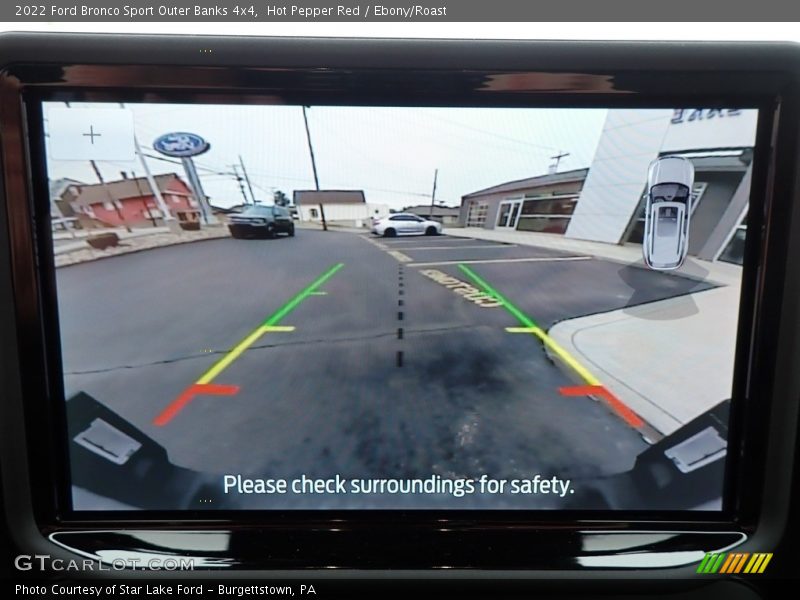 Hot Pepper Red / Ebony/Roast 2022 Ford Bronco Sport Outer Banks 4x4