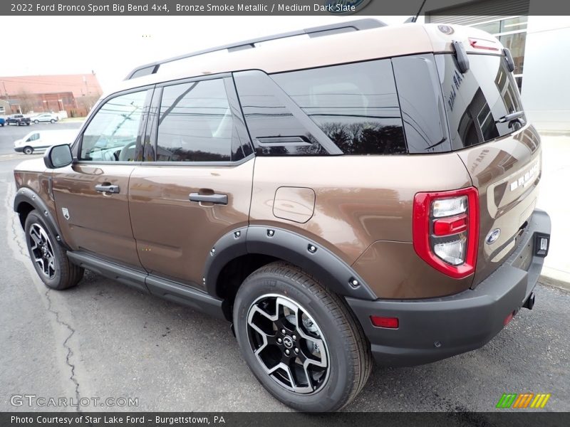 Bronze Smoke Metallic / Medium Dark Slate 2022 Ford Bronco Sport Big Bend 4x4