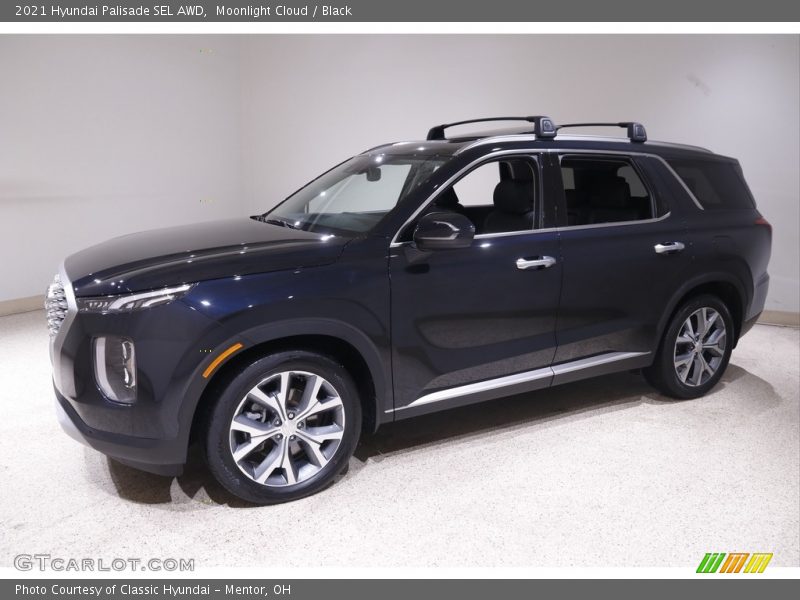Moonlight Cloud / Black 2021 Hyundai Palisade SEL AWD