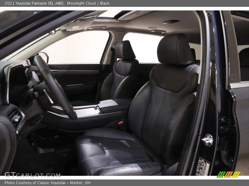 Moonlight Cloud / Black 2021 Hyundai Palisade SEL AWD