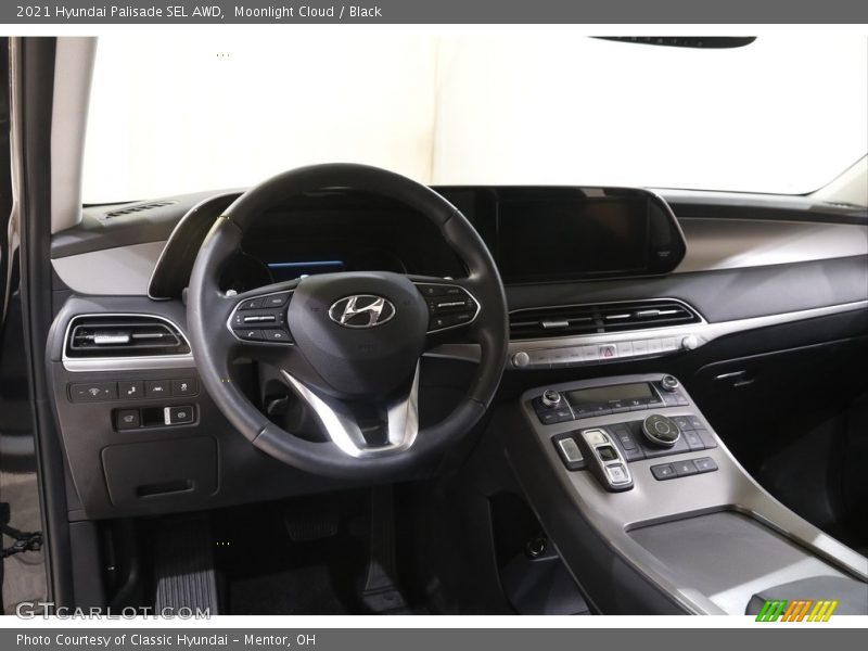 Moonlight Cloud / Black 2021 Hyundai Palisade SEL AWD