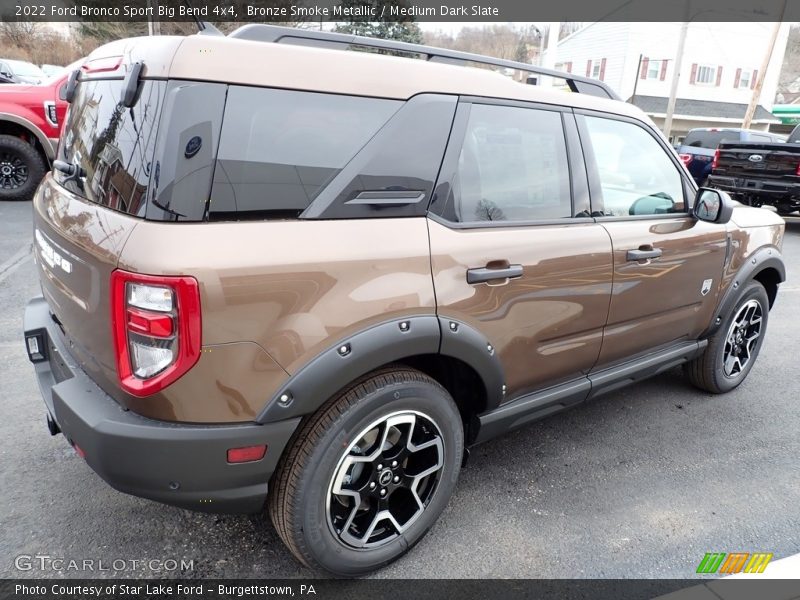Bronze Smoke Metallic / Medium Dark Slate 2022 Ford Bronco Sport Big Bend 4x4