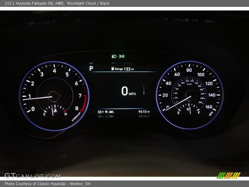 Moonlight Cloud / Black 2021 Hyundai Palisade SEL AWD