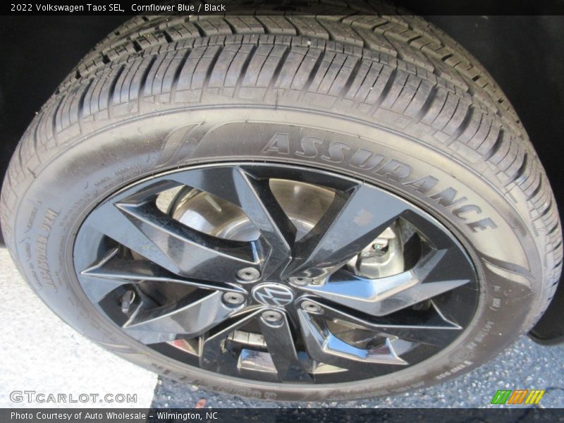 Cornflower Blue / Black 2022 Volkswagen Taos SEL