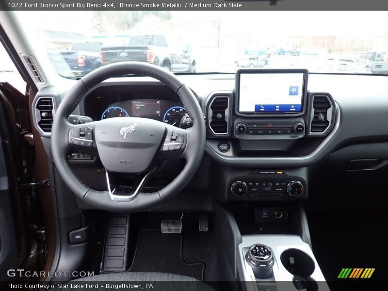 Dashboard of 2022 Bronco Sport Big Bend 4x4
