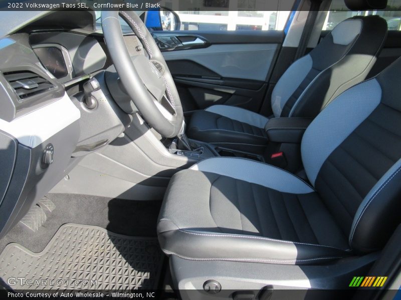 Cornflower Blue / Black 2022 Volkswagen Taos SEL