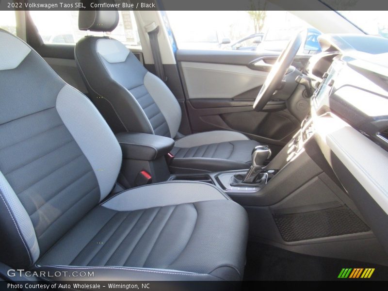 Cornflower Blue / Black 2022 Volkswagen Taos SEL