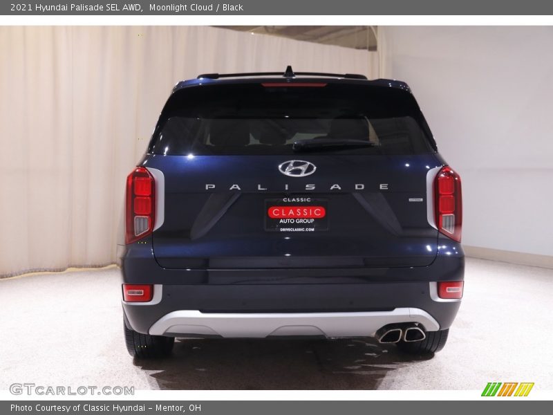 Moonlight Cloud / Black 2021 Hyundai Palisade SEL AWD