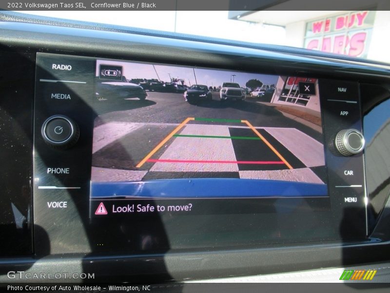 Cornflower Blue / Black 2022 Volkswagen Taos SEL
