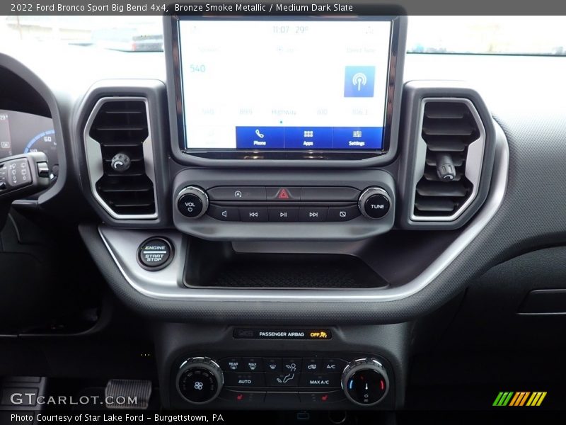 Bronze Smoke Metallic / Medium Dark Slate 2022 Ford Bronco Sport Big Bend 4x4