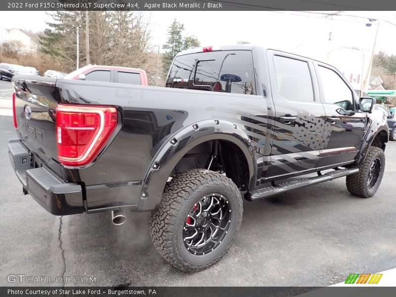  2022 F150 Sherrod XLT SuperCrew 4x4 Agate Black Metallic