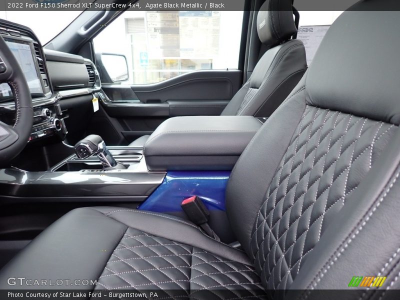  2022 F150 Sherrod XLT SuperCrew 4x4 Black Interior