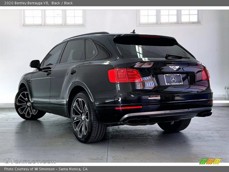 Black / Black 2020 Bentley Bentayga V8