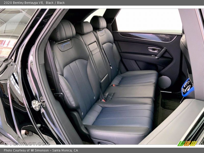 Rear Seat of 2020 Bentayga V8