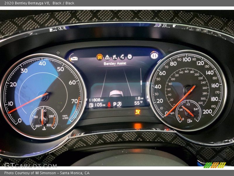  2020 Bentayga V8 V8 Gauges