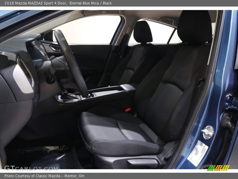 Eternal Blue Mica / Black 2018 Mazda MAZDA3 Sport 4 Door