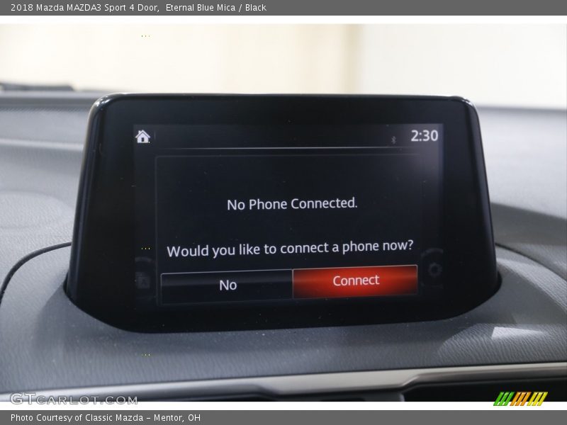 Eternal Blue Mica / Black 2018 Mazda MAZDA3 Sport 4 Door