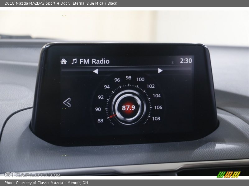 Eternal Blue Mica / Black 2018 Mazda MAZDA3 Sport 4 Door