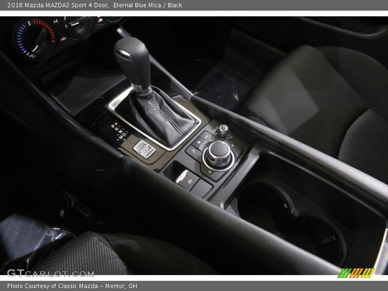 Eternal Blue Mica / Black 2018 Mazda MAZDA3 Sport 4 Door