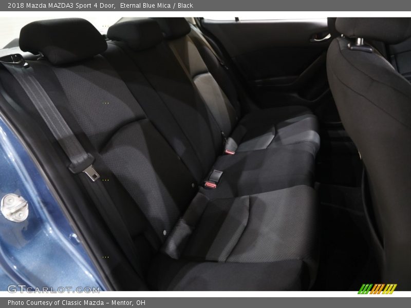 Eternal Blue Mica / Black 2018 Mazda MAZDA3 Sport 4 Door