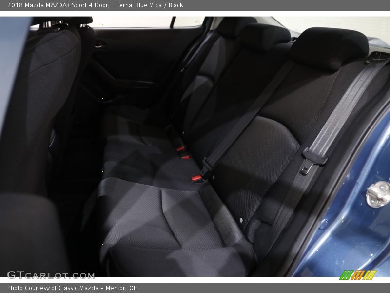 Eternal Blue Mica / Black 2018 Mazda MAZDA3 Sport 4 Door