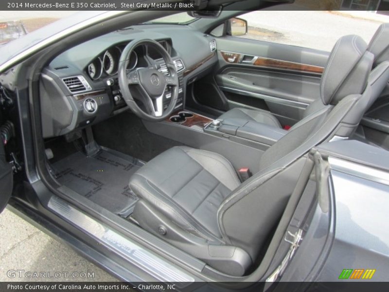  2014 E 350 Cabriolet Black Interior