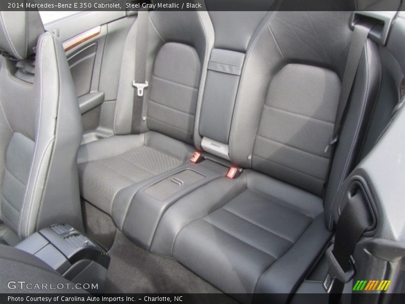 Rear Seat of 2014 E 350 Cabriolet