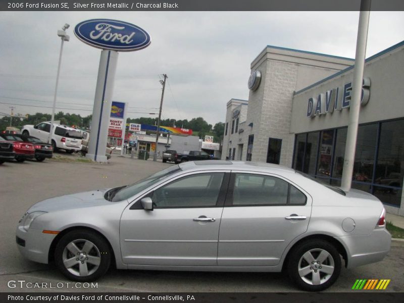 Silver Frost Metallic / Charcoal Black 2006 Ford Fusion SE