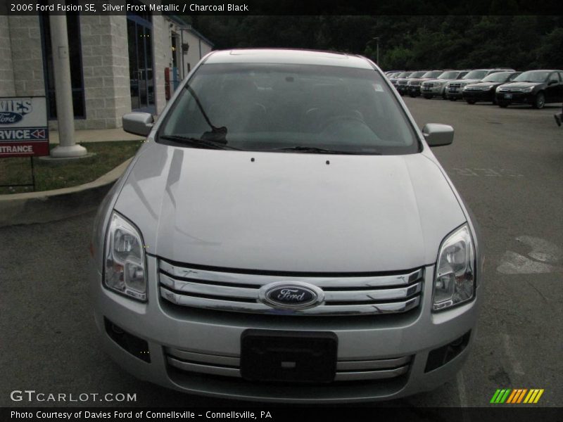 Silver Frost Metallic / Charcoal Black 2006 Ford Fusion SE