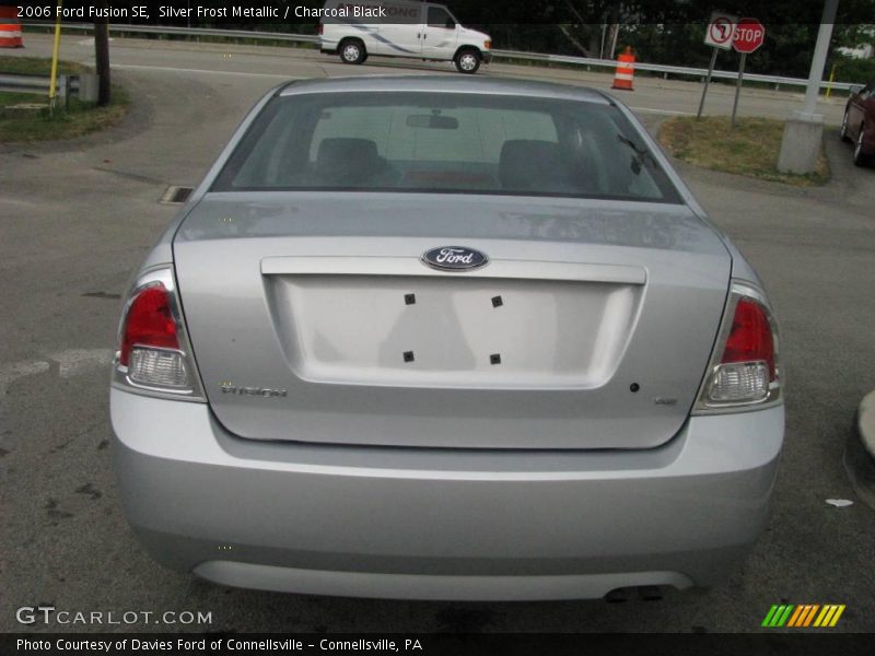 Silver Frost Metallic / Charcoal Black 2006 Ford Fusion SE