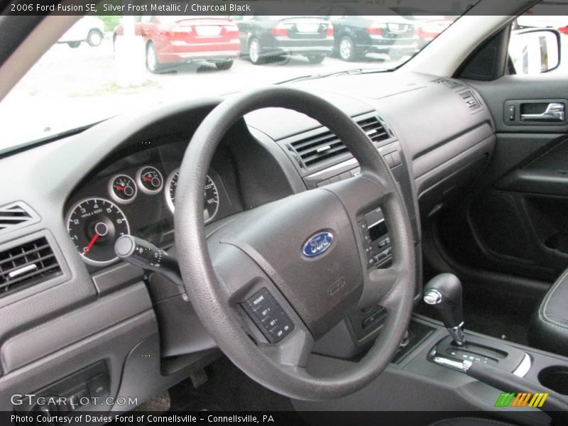 Silver Frost Metallic / Charcoal Black 2006 Ford Fusion SE